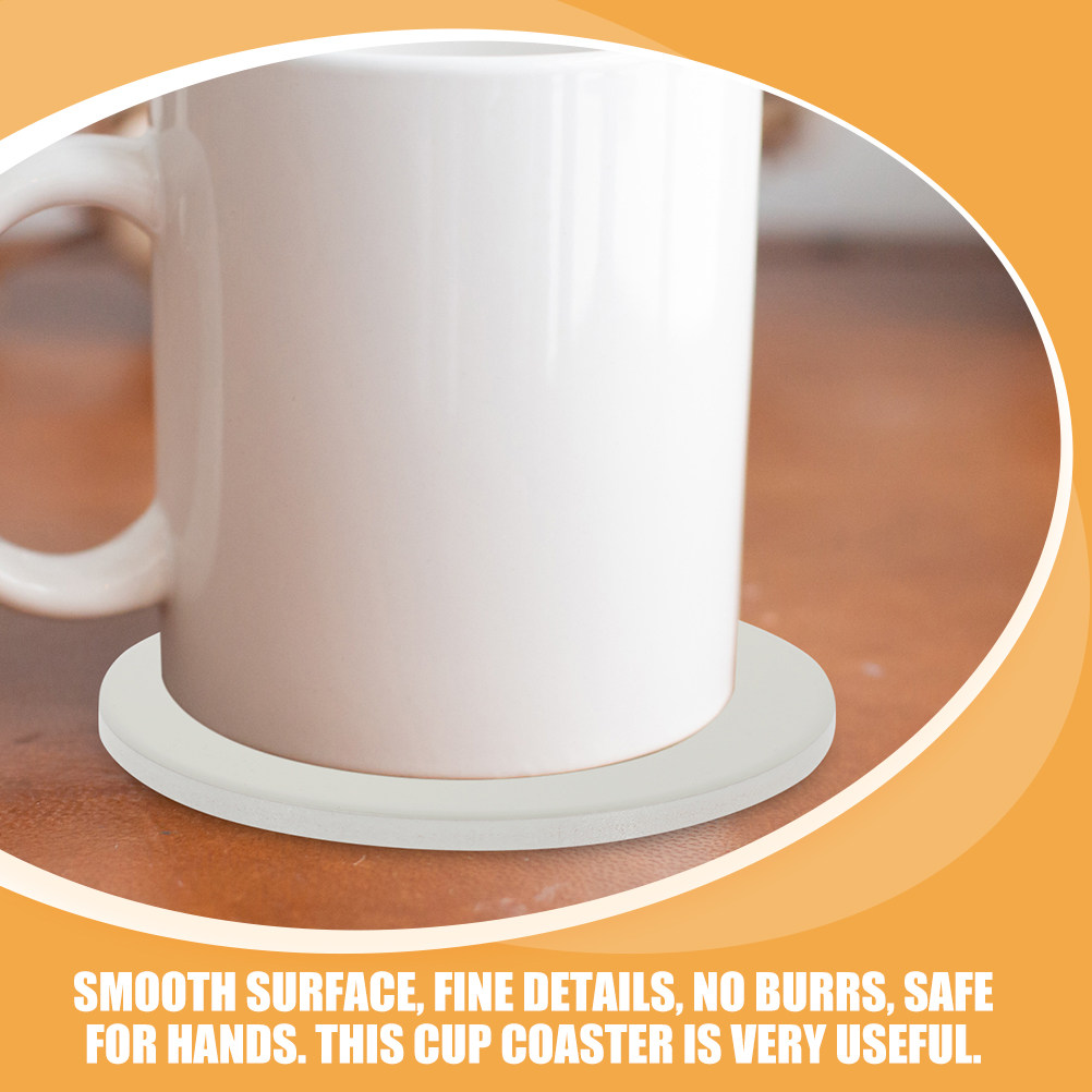 Coaster Sublimation Blank - 2Pcs Sublimation Blank Cup Coasters Heat