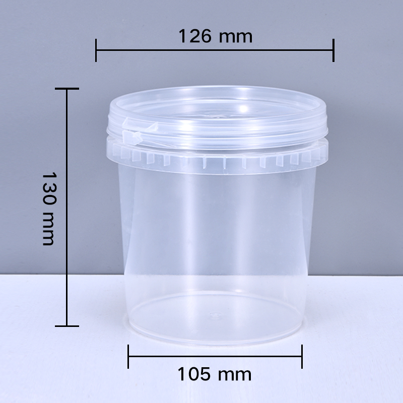 Empty 1L plastic bucket with L - огляд і ціна Water Bottle Blank