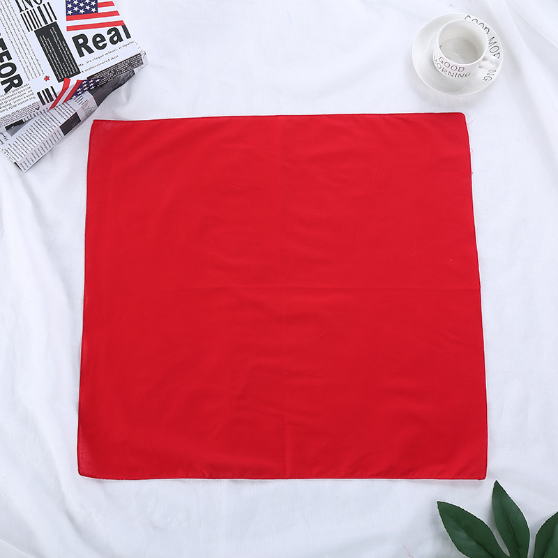 Headscarf Cotton Solid Color R - огляд і ціна Bandana Blank White