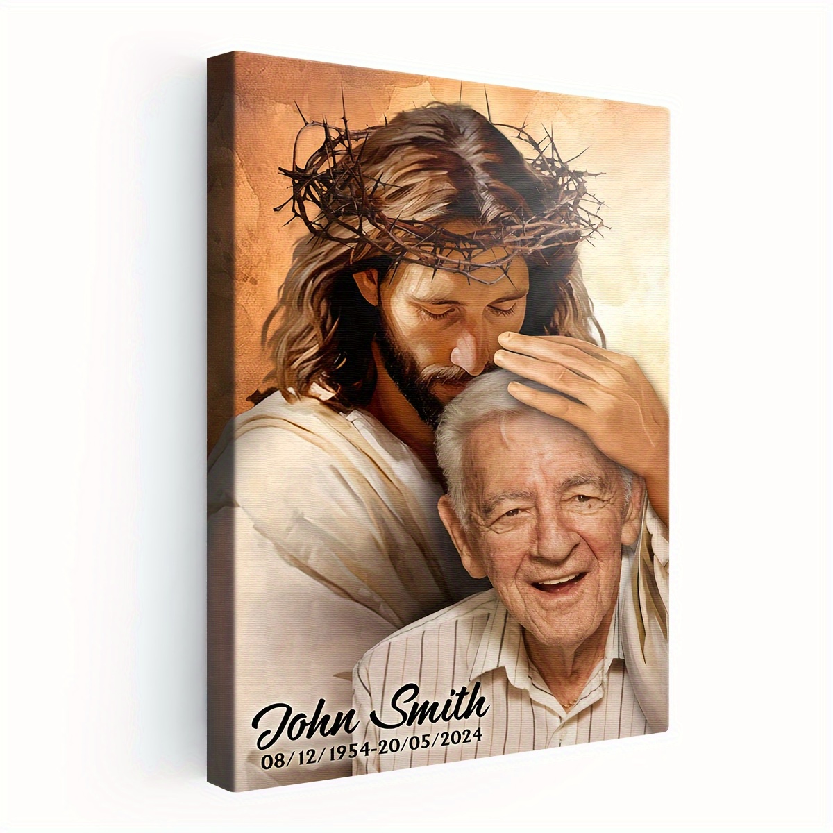 2D Flat-Custom Religious Memor - огляд і ціна Canvas Wrap Ready