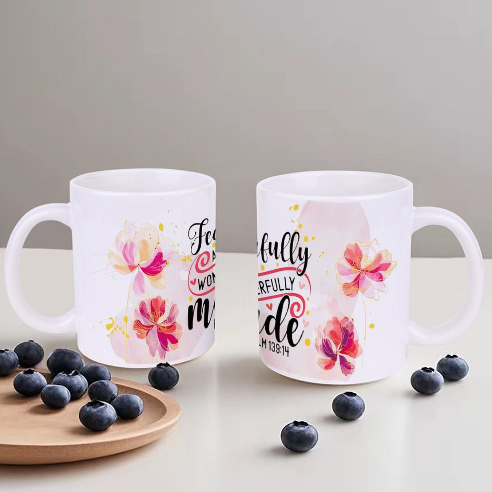 Fearfully And Wonderfully Made - огляд і ціна Sublimation Mug White