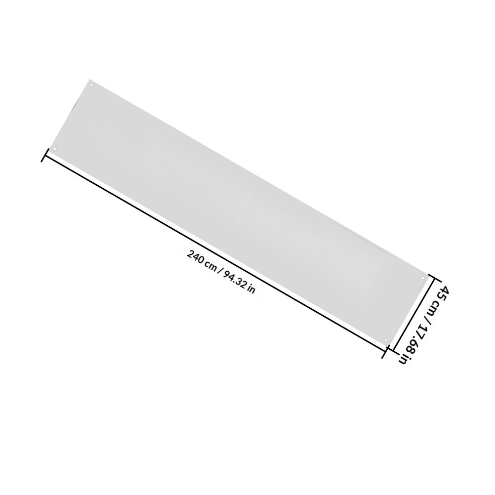 Large Blank White Banner for D - огляд і ціна Yard Sign Blank