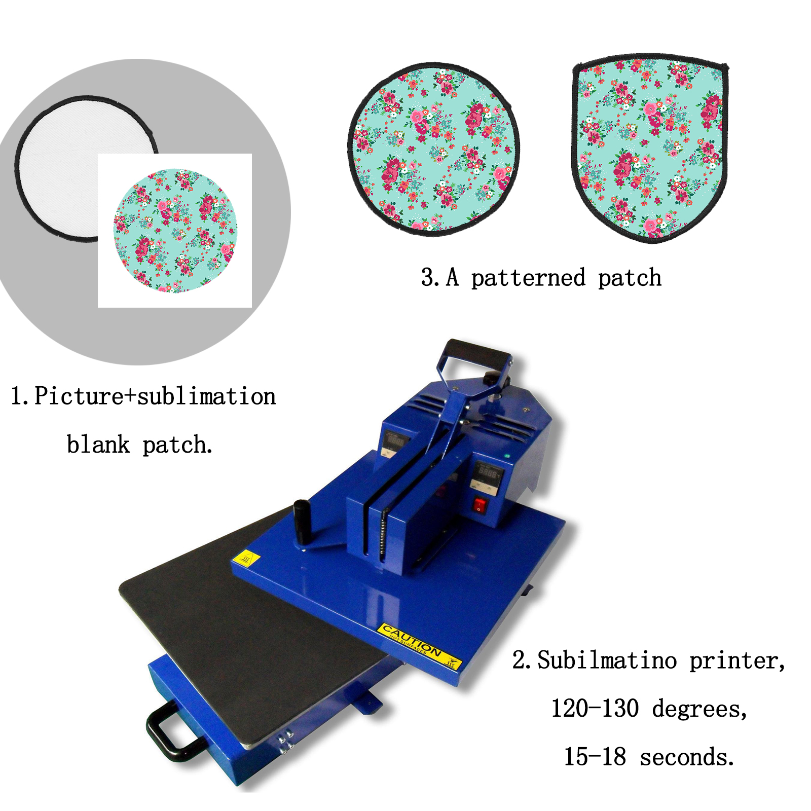 30Pcs/Lot Sublimation Blank Ir - огляд і ціна Hat Sublimation Blank