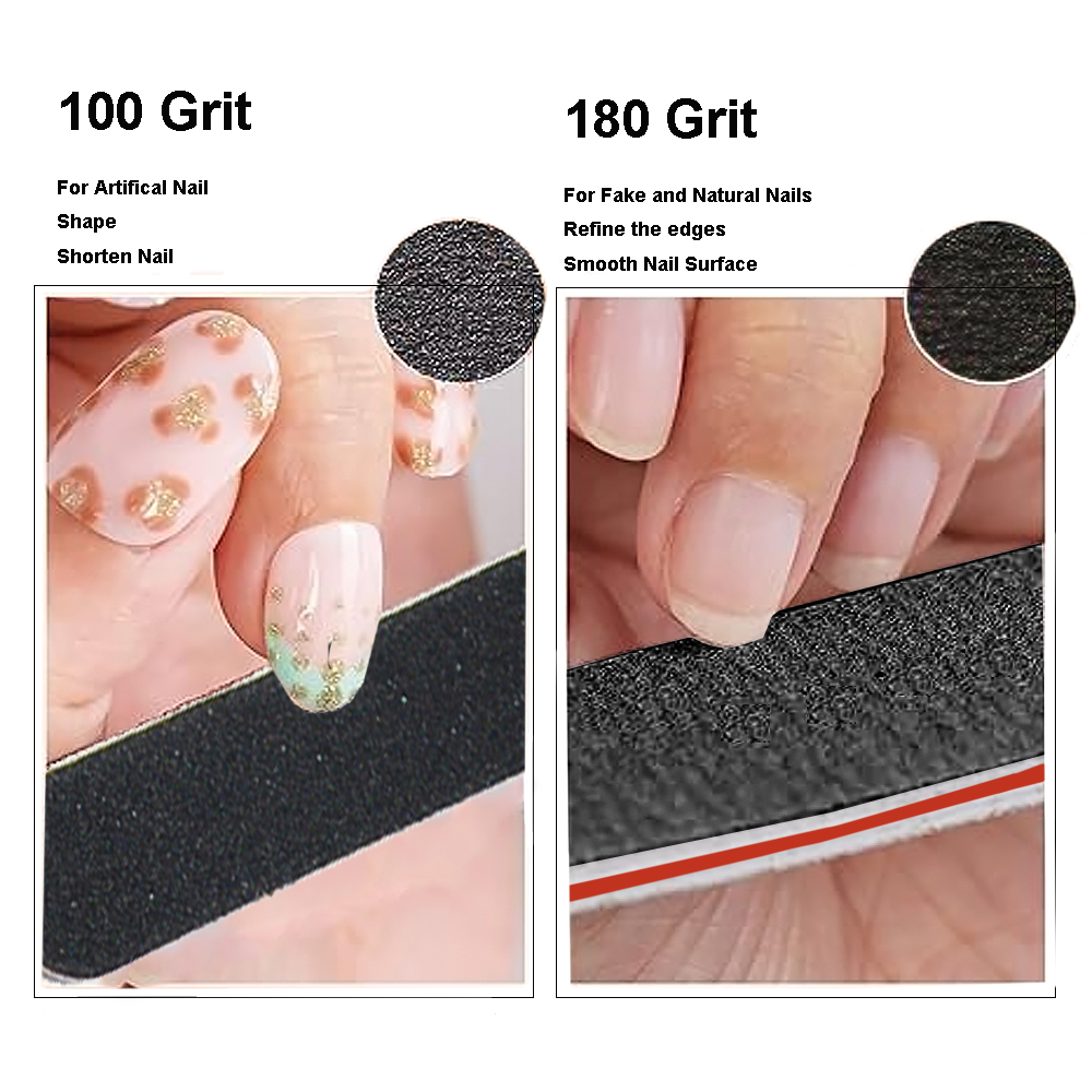 4pcs Professional Nail Files D - огляд і ціна Photo Acrylic Block