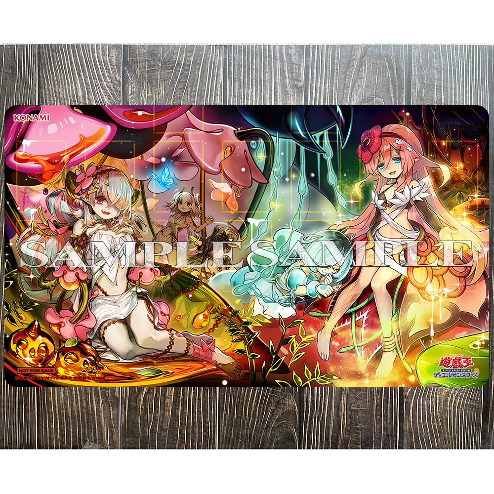 Yu-Gi-Oh Playmat Traptrix Mat  - огляд і ціна Door Mat Blank