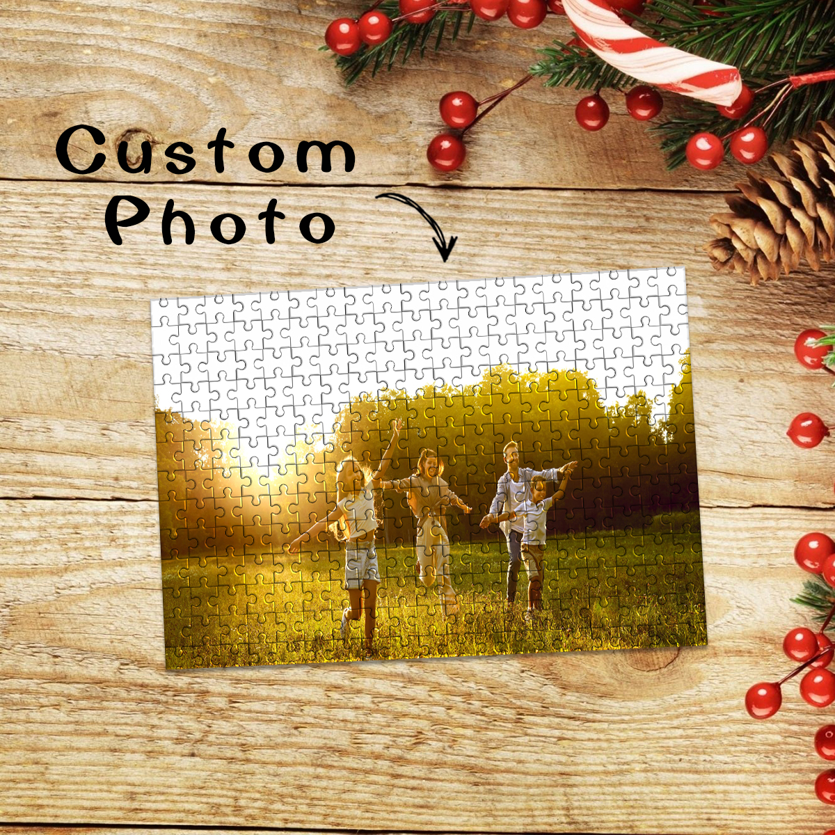 1pc Custom Photo Single Portra - огляд і ціна Puzzle Blank White