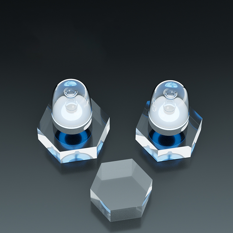 Clear Polished Hexagonal Acryl - огляд і ціна Photo Acrylic Block