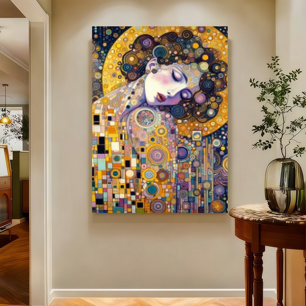 Framed S Gustav Klimt Inspired - огляд і ціна Canvas Wrap Ready
