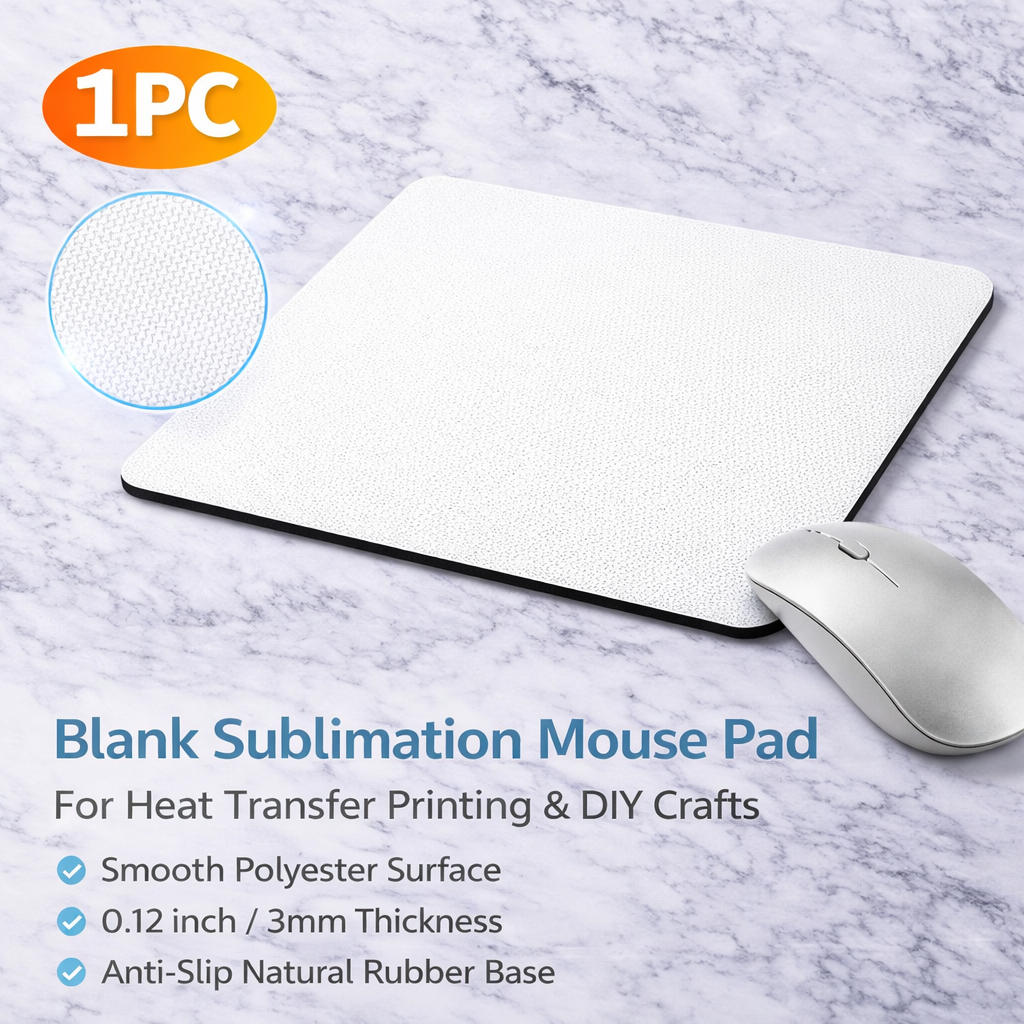 1 Pc Sublimation Mouse Pad Bla - огляд і ціна Mouse Pad Blank Sublimation