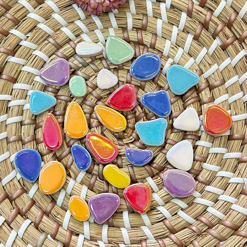 50g Porcelain DIY irregular Ph - огляд і ціна Ceramic Tile Blank