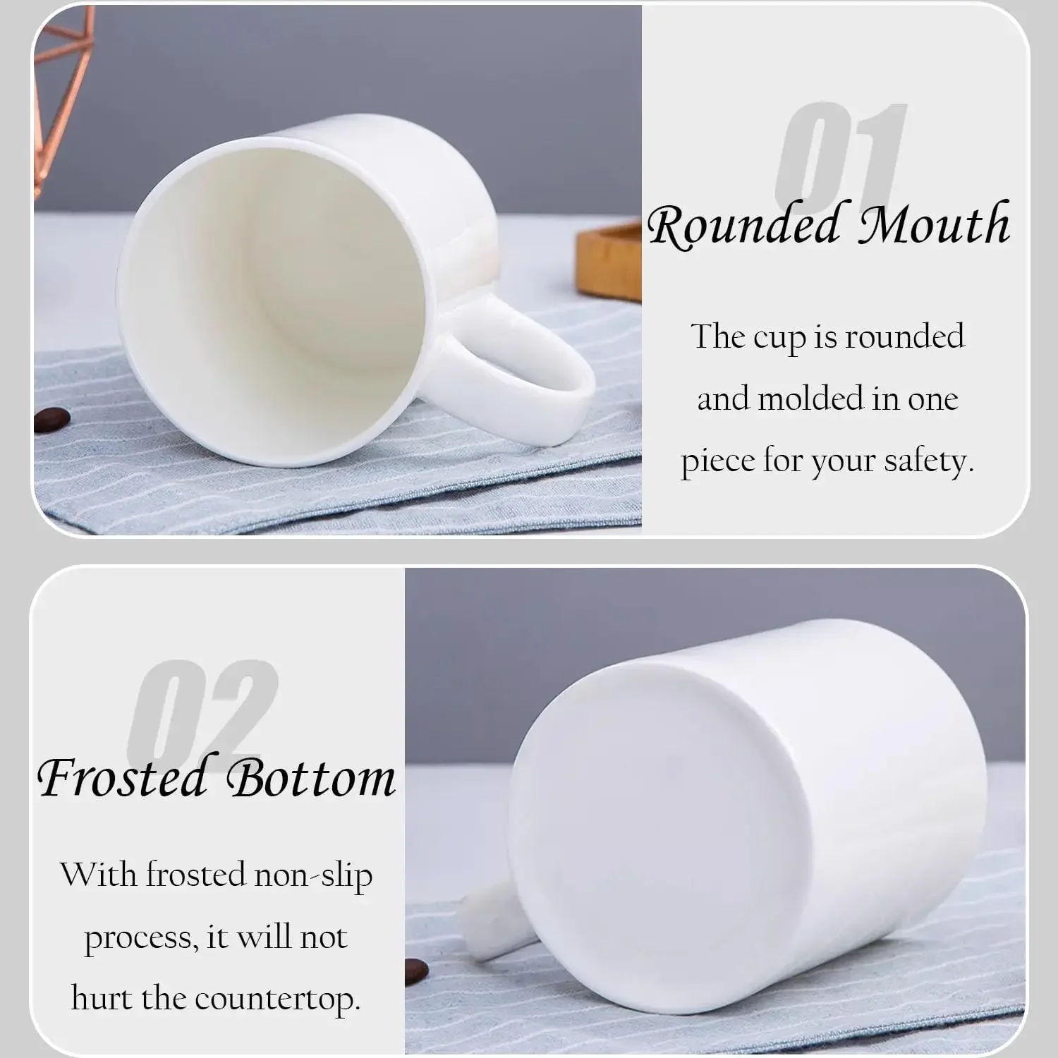 36pcs Sublimation Mugs, 11oz W - огляд і ціна Sublimation Mug White