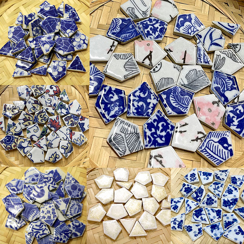 100g Oval Ceramic Mosaic Tiles - огляд і ціна Ceramic Tile Blank