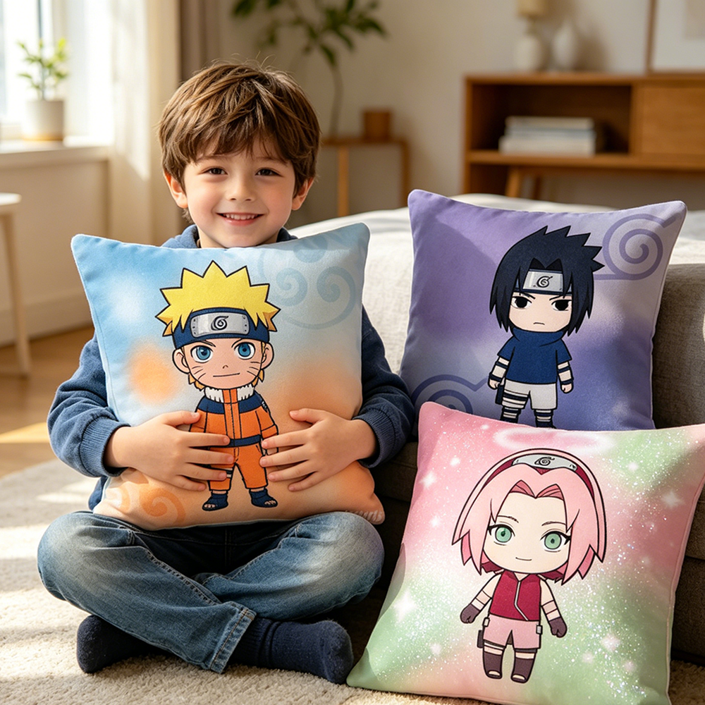 Uzumaki Naruto Fashion Decor T - огляд і ціна Pillow Cover Sublimation