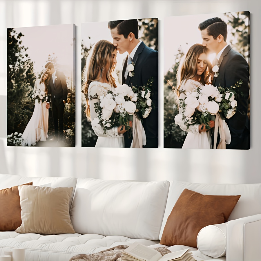 2D Flat, 3pcs 3pcs Personalize - огляд і ціна Canvas Wrap Ready