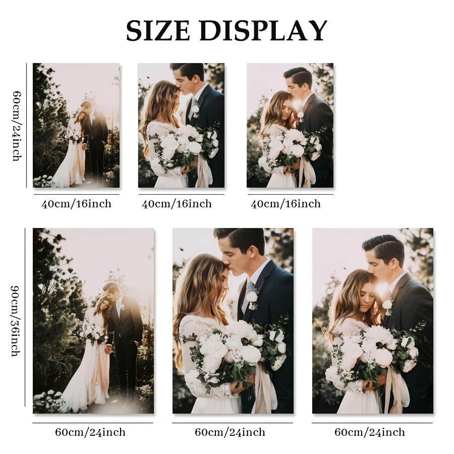 2D Flat, 3pcs 3pcs Personalize - огляд і ціна Canvas Wrap Ready