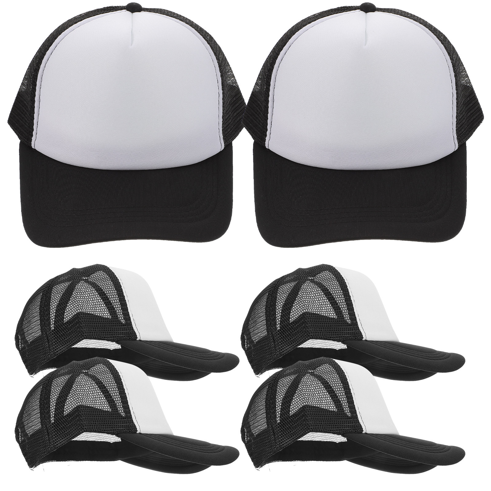 10Pcs DIY Blank Trucker Hat Me - огляд і ціна Hat Sublimation Blank