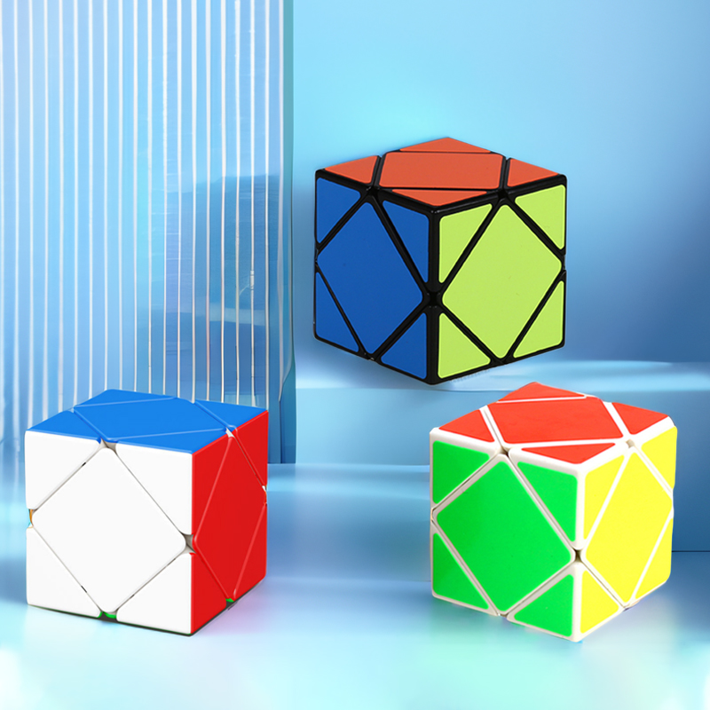 SENGSO Skewb Speed Cube Sticke - огляд і ціна Puzzle Blank White