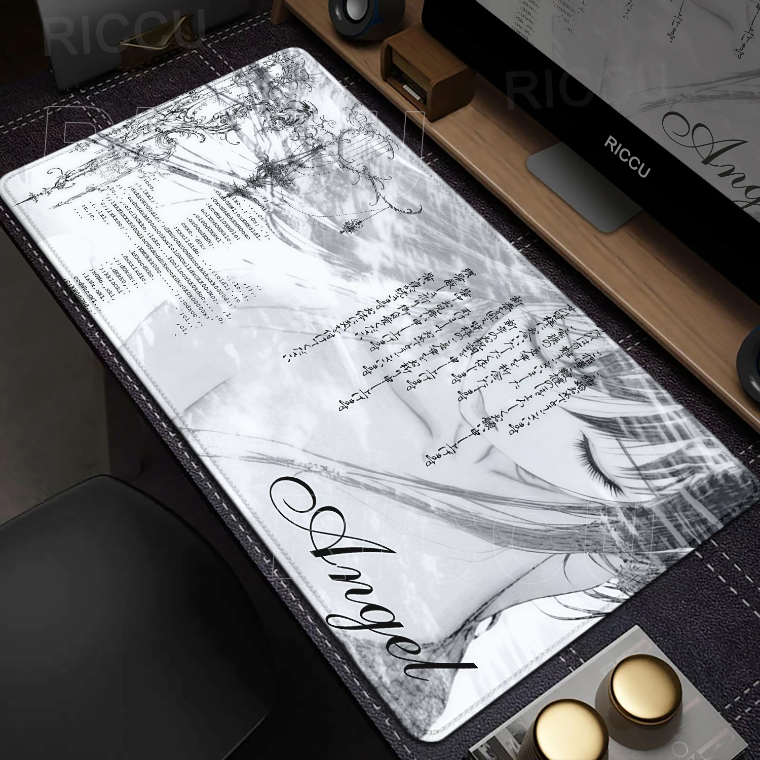 Anime Aesthetics Mousepad Blac - огляд і ціна Mouse Pad Blank Sublimation