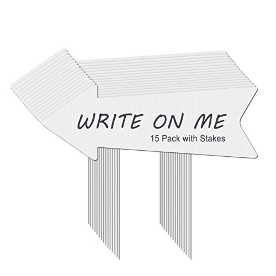 Blank Arrow Signs with Stakes  - огляд і ціна Yard Sign Blank
