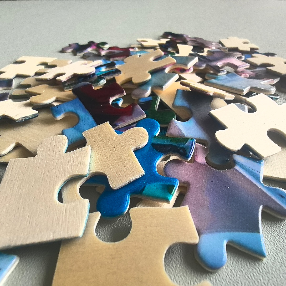 DIY custom puzzle pieces custo - огляд і ціна Puzzle Blank White