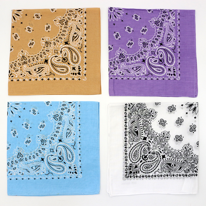 55CM Square Scarf  Women Sprin - огляд і ціна Bandana Blank White