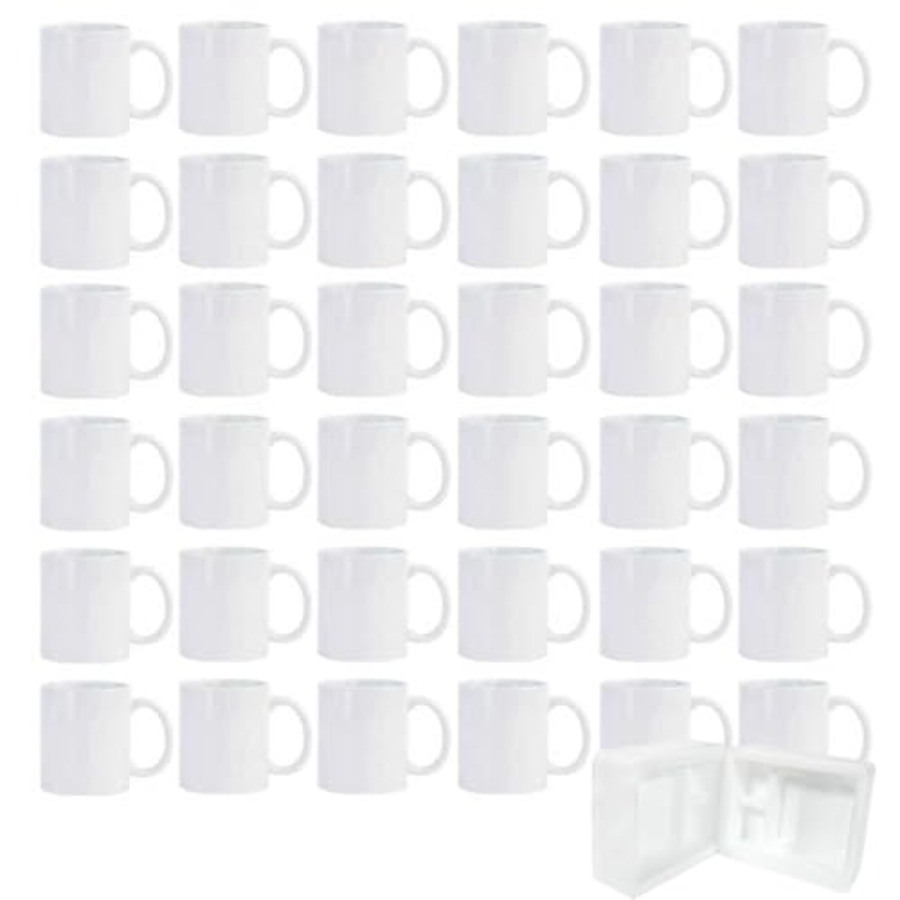 36pcs Sublimation Mugs 11oz Wh - огляд і ціна Sublimation Mug White