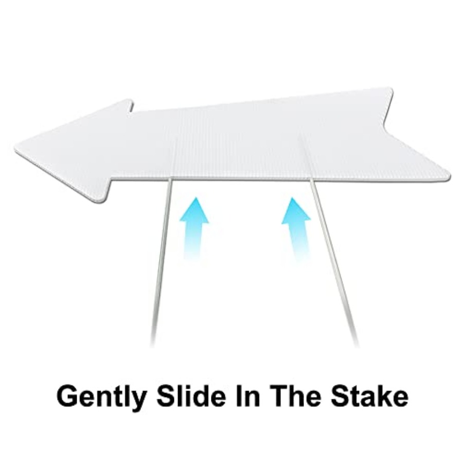 Blank Arrow Signs with Stakes  - огляд і ціна Yard Sign Blank