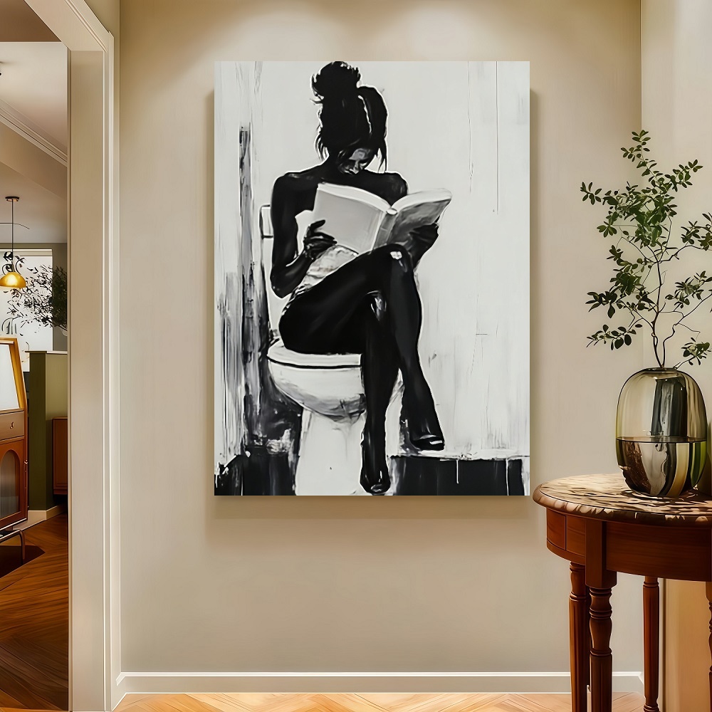 Framed 1pc Modern Abstract Wom - огляд і ціна Canvas Wrap Ready