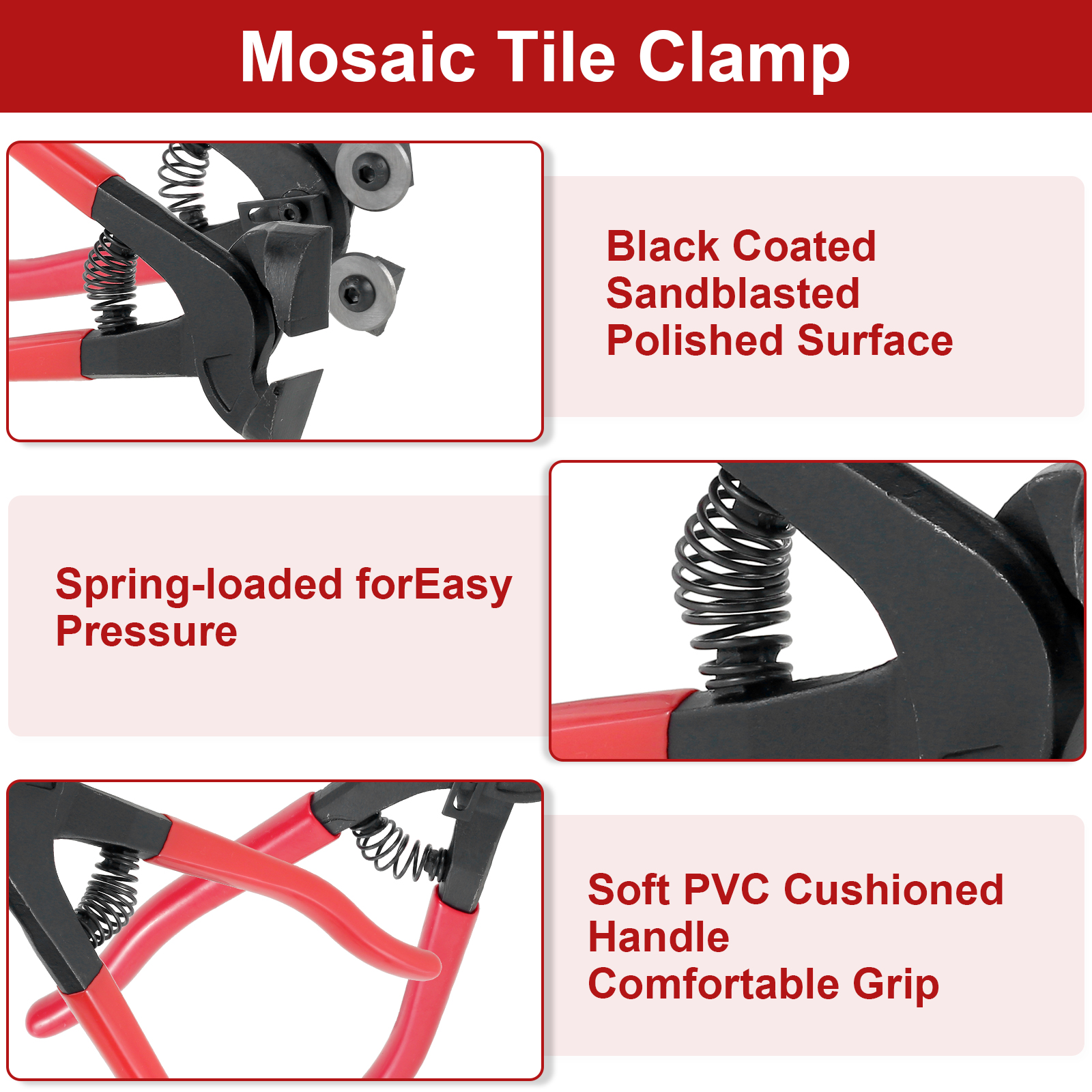 1/2 Pcs Glass Tile Nippers Set - огляд і ціна Ceramic Tile Blank