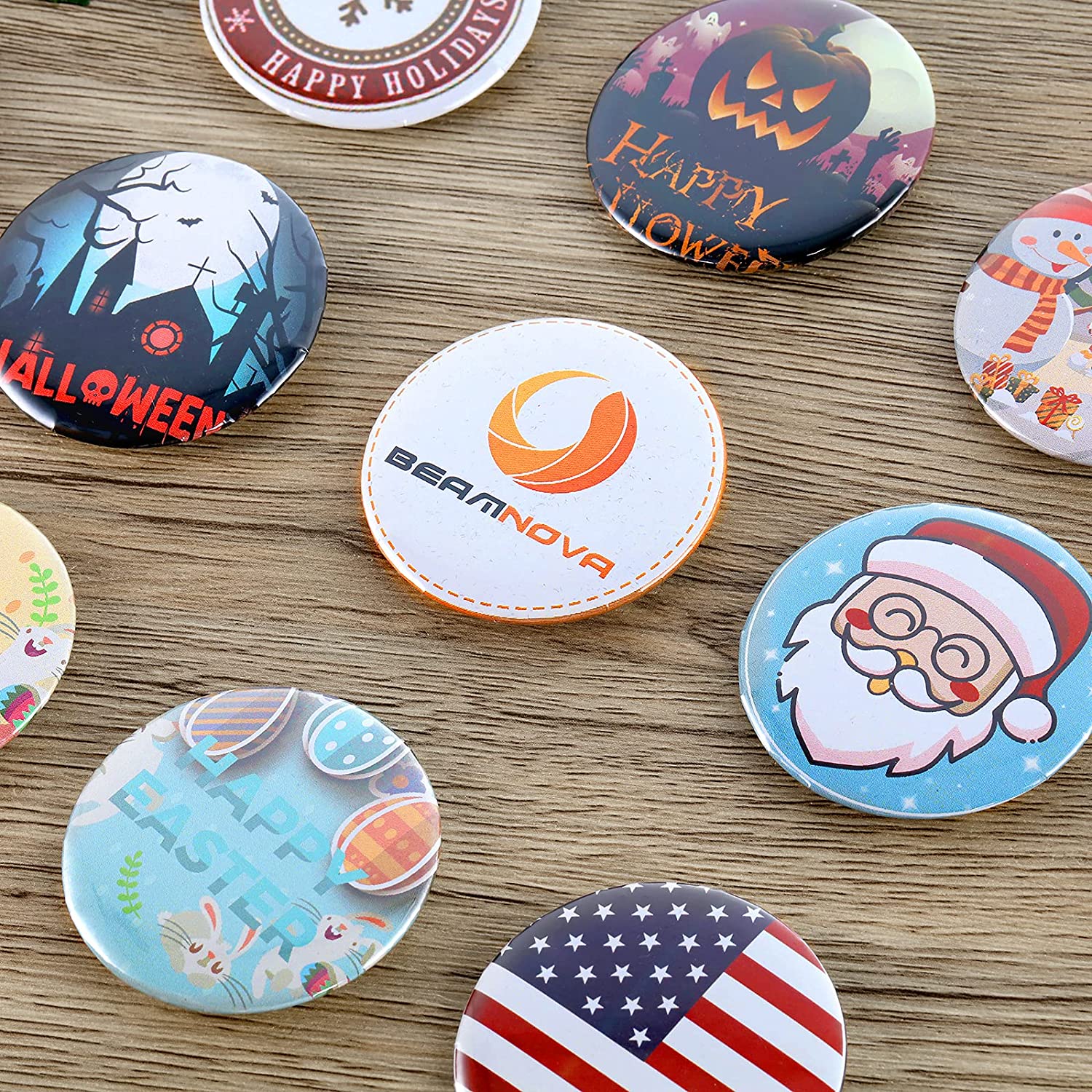 100PCS Metal Back Badge Button - огляд і ціна Button Badge Blank