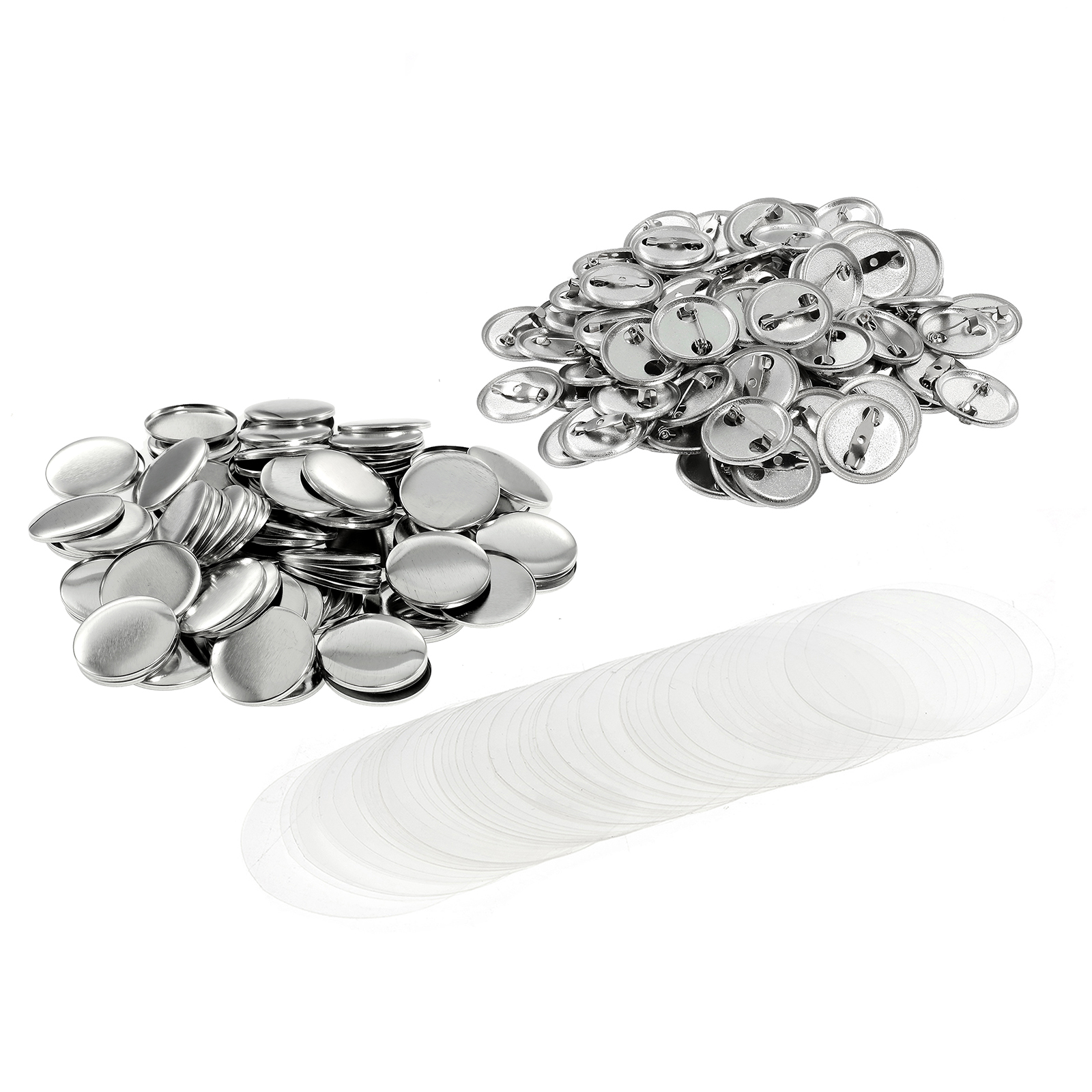 100PCS Metal Back Badge Button - огляд і ціна Button Badge Blank
