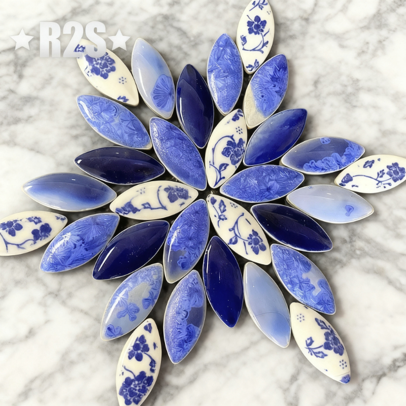 100g Mix color Irregular Ceram - огляд і ціна Ceramic Tile Blank