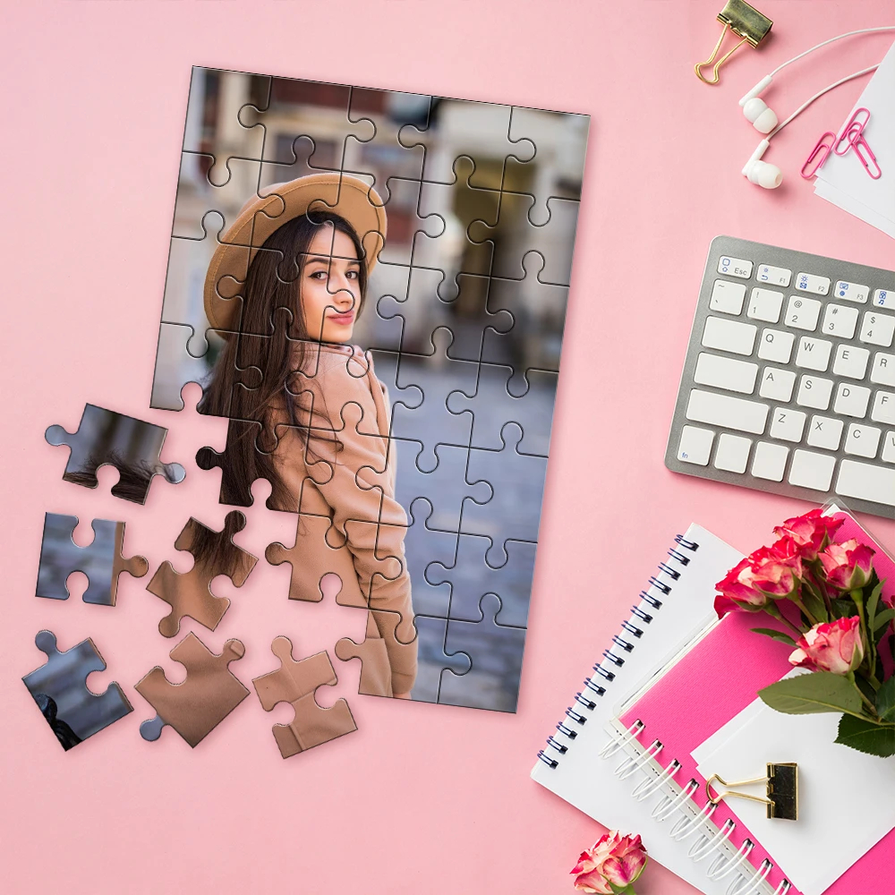 Custom Photo Puzzle Personaliz - огляд і ціна Puzzle Blank White
