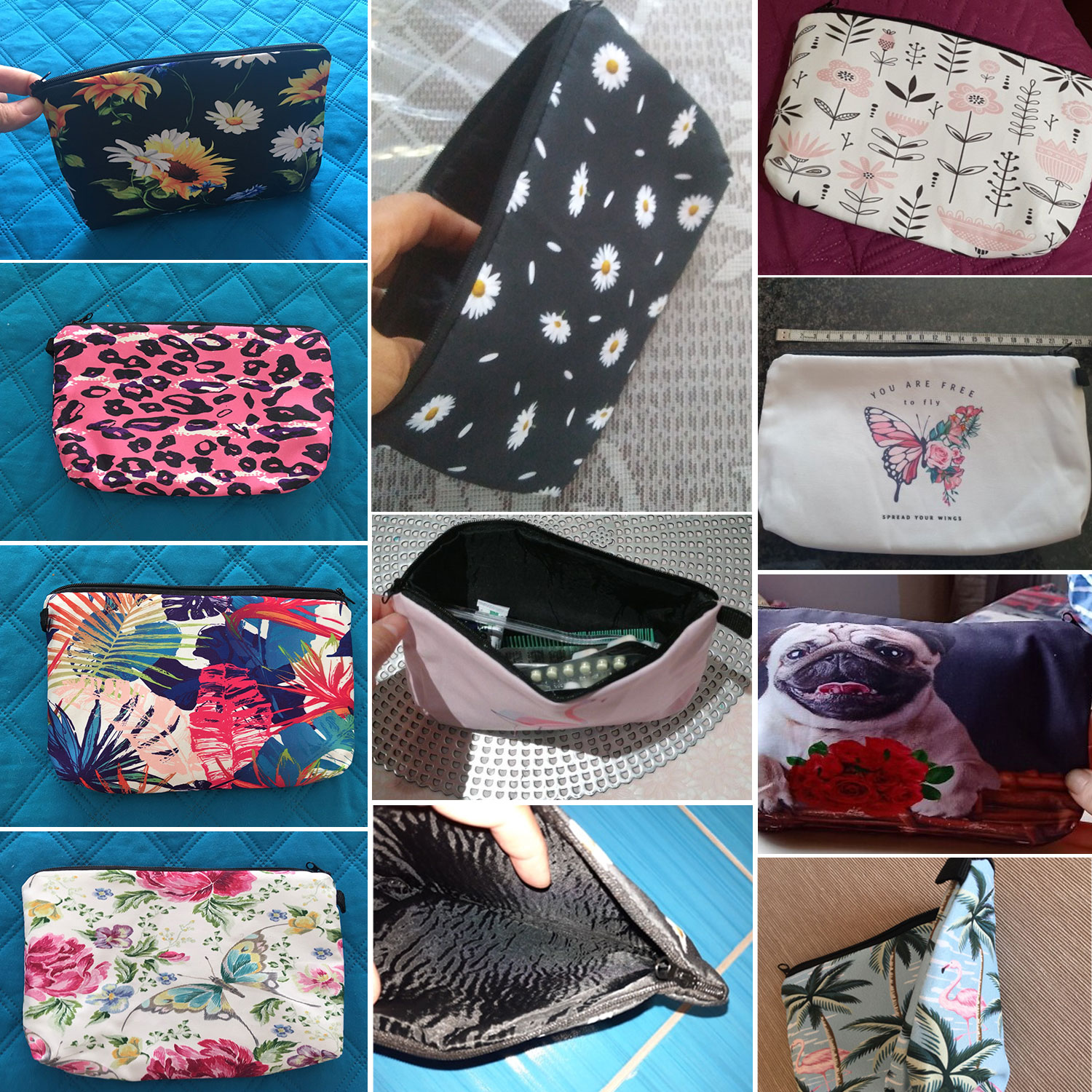 Heat Transfer Cosmetic Bags So - огляд і ціна Pillow Cover Sublimation