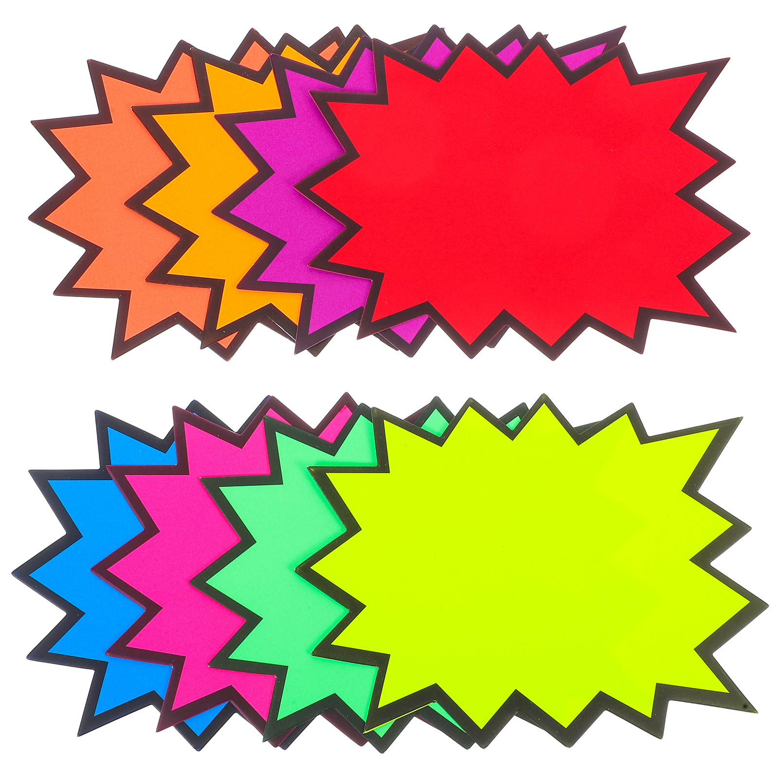 80Pcs Eye Catching Fluorescent - огляд і ціна Yard Sign Blank