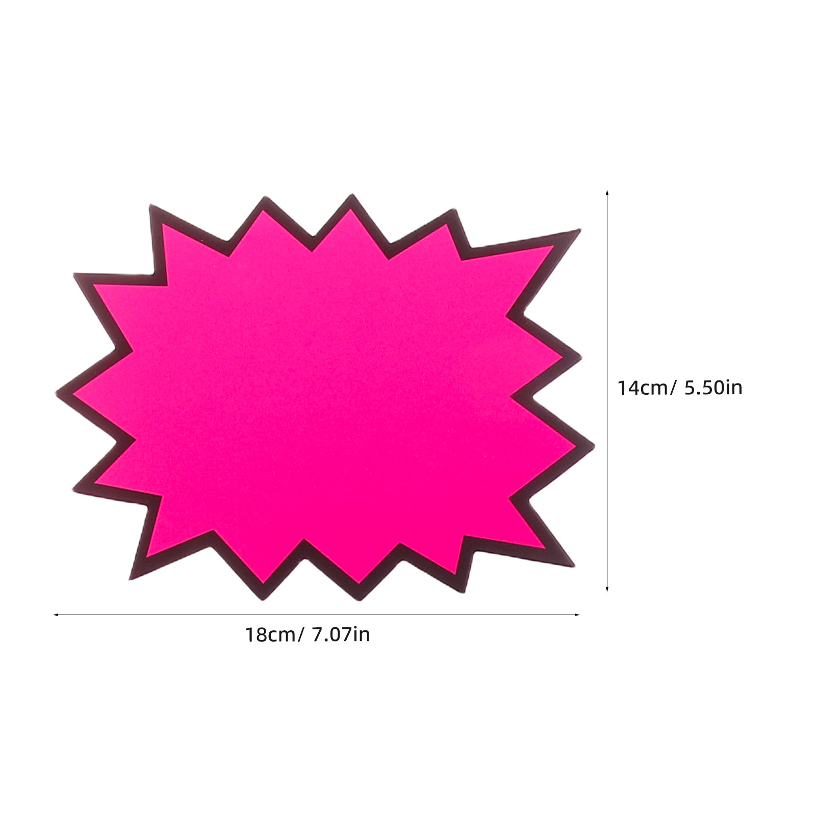 80Pcs Eye Catching Fluorescent - огляд і ціна Yard Sign Blank