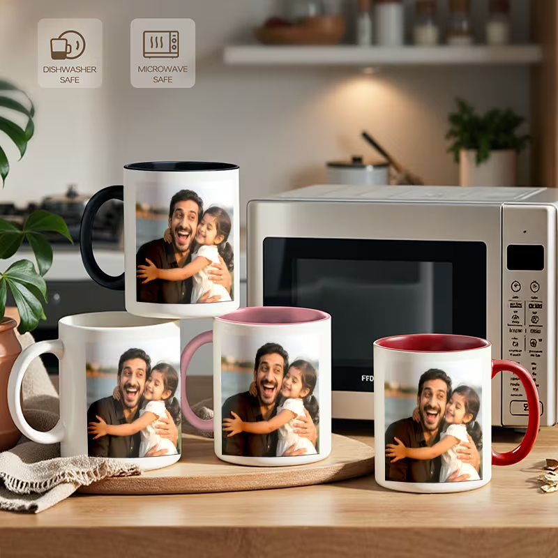 Custom Ceramic Mug Color Insid - огляд і ціна Sublimation Mug White