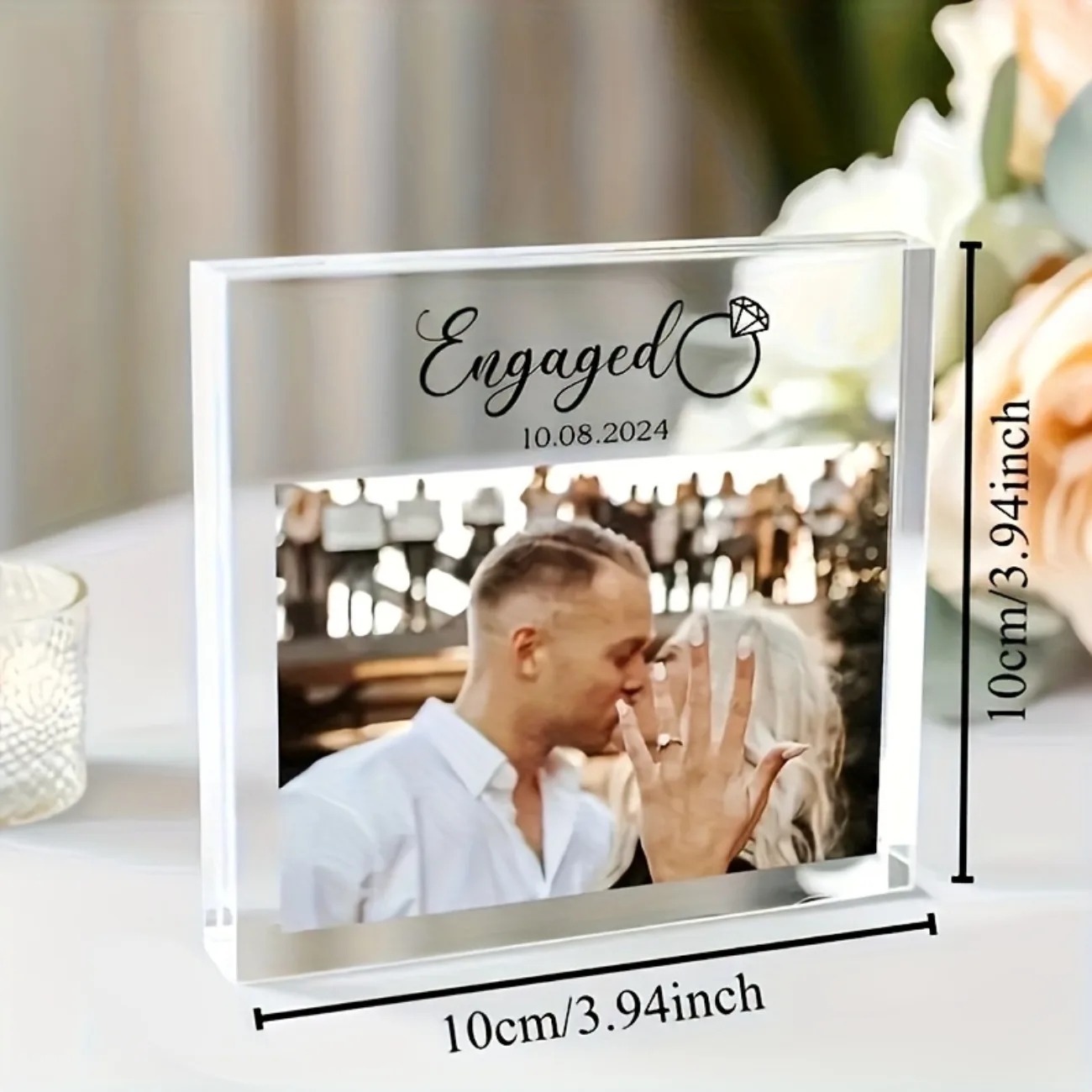[2D Flat] Personalized Acrylic - огляд і ціна Photo Acrylic Block