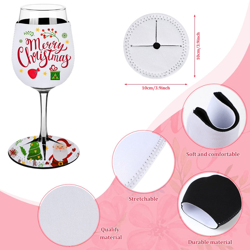 5/10Pcs Sublimation Wine Bottl - огляд і ціна Coaster Sublimation Blank