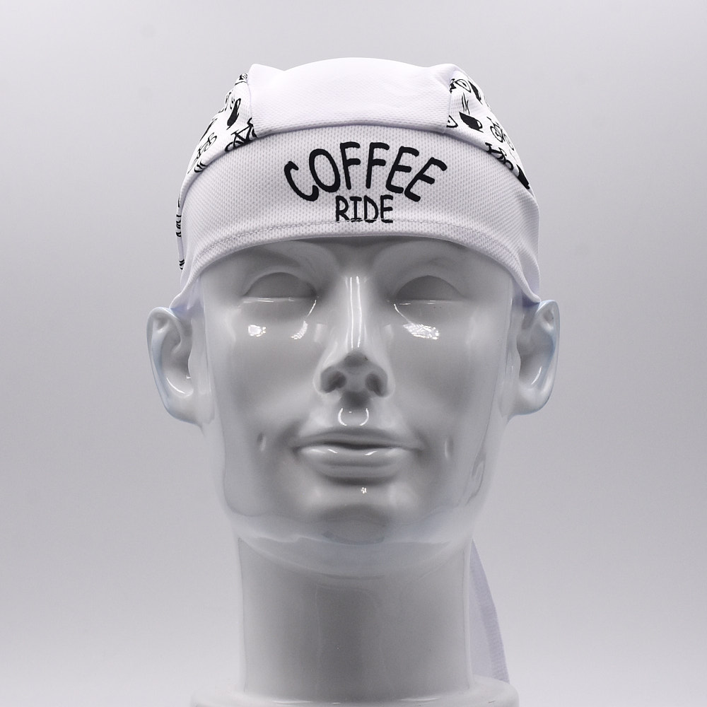 Classic Men White Cycling Cap  - огляд і ціна Bandana Blank White