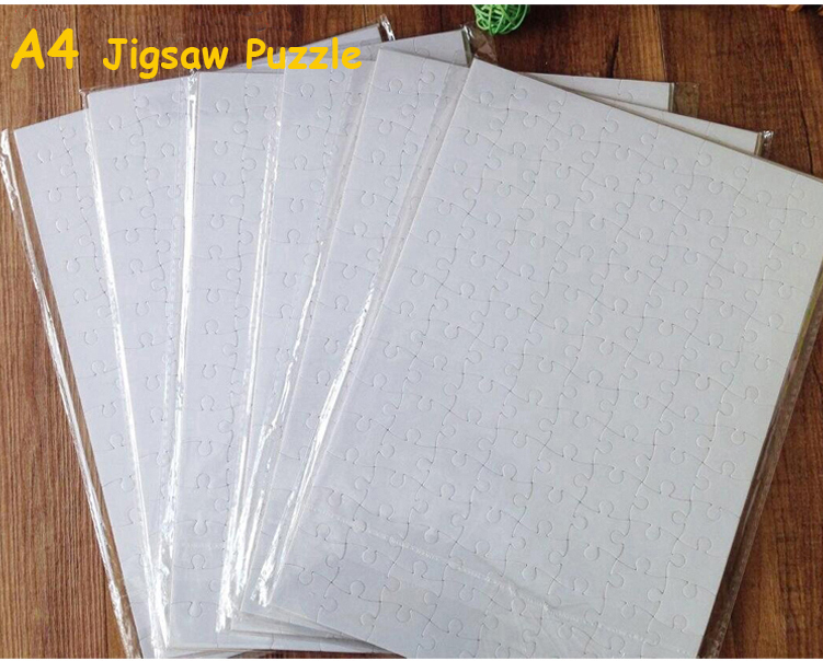 10pcs/lot Free Shipping A4 Sub - огляд і ціна Puzzle Blank White