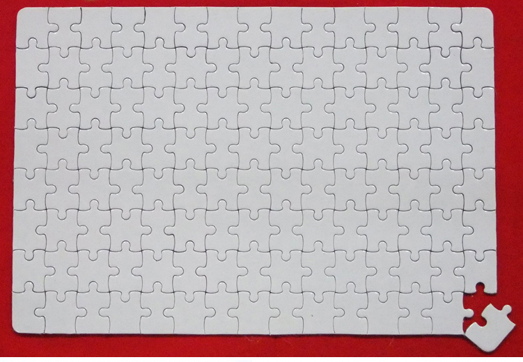 10pcs/lot Free Shipping A4 Sub - огляд і ціна Puzzle Blank White