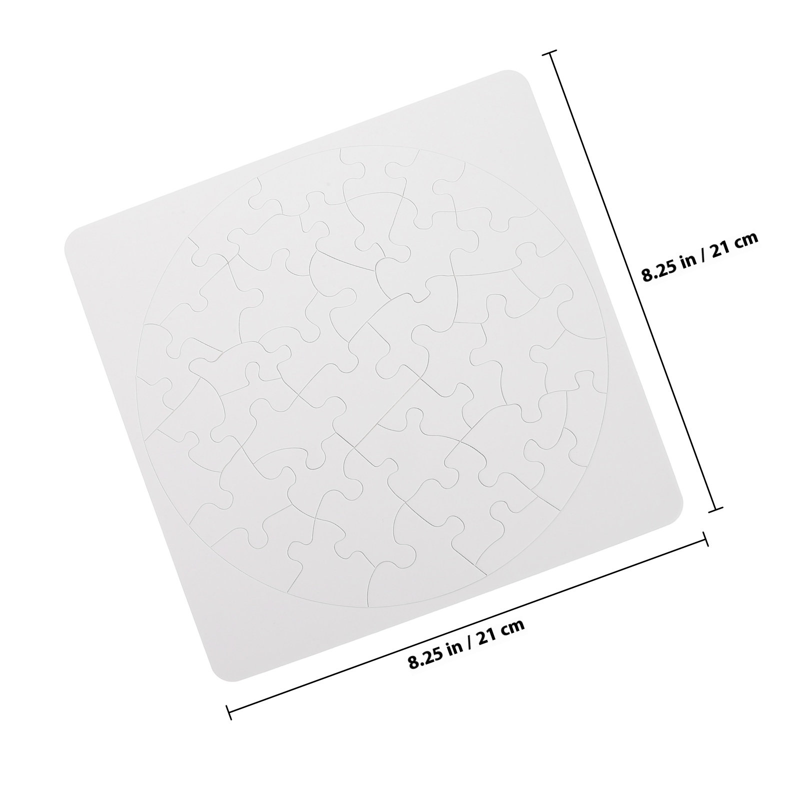 5 Sets Puzzle Sublimation Puzz - огляд і ціна Puzzle Blank White