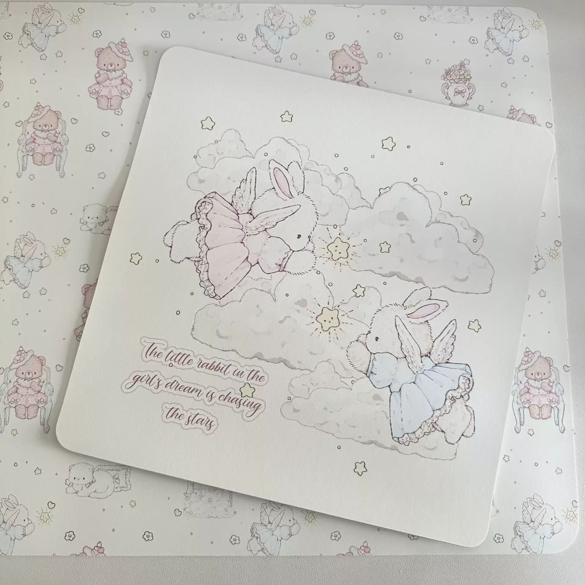 Original Angel Bunny Leather D - огляд і ціна Mouse Pad Blank Sublimation