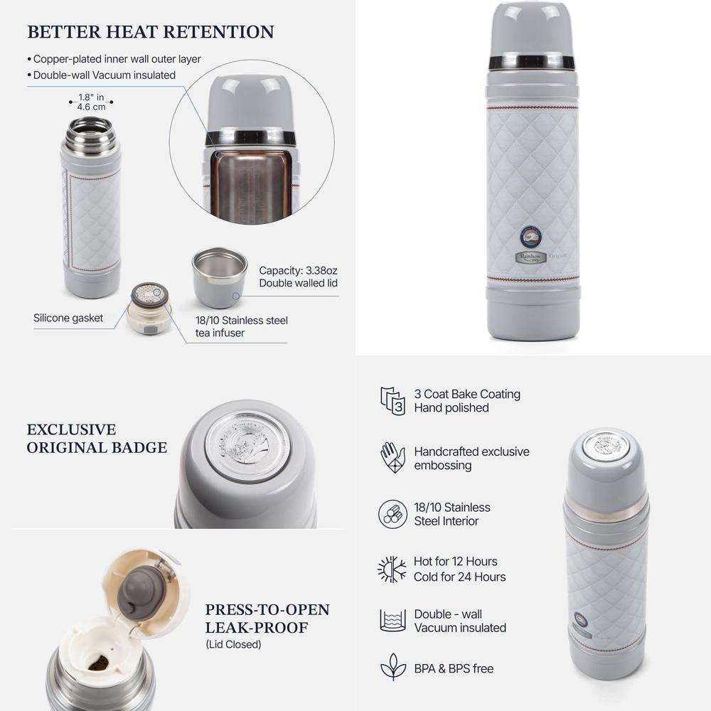 20 oz Stainless Steel Insulate - огляд і ціна Tumbler 20Oz White
