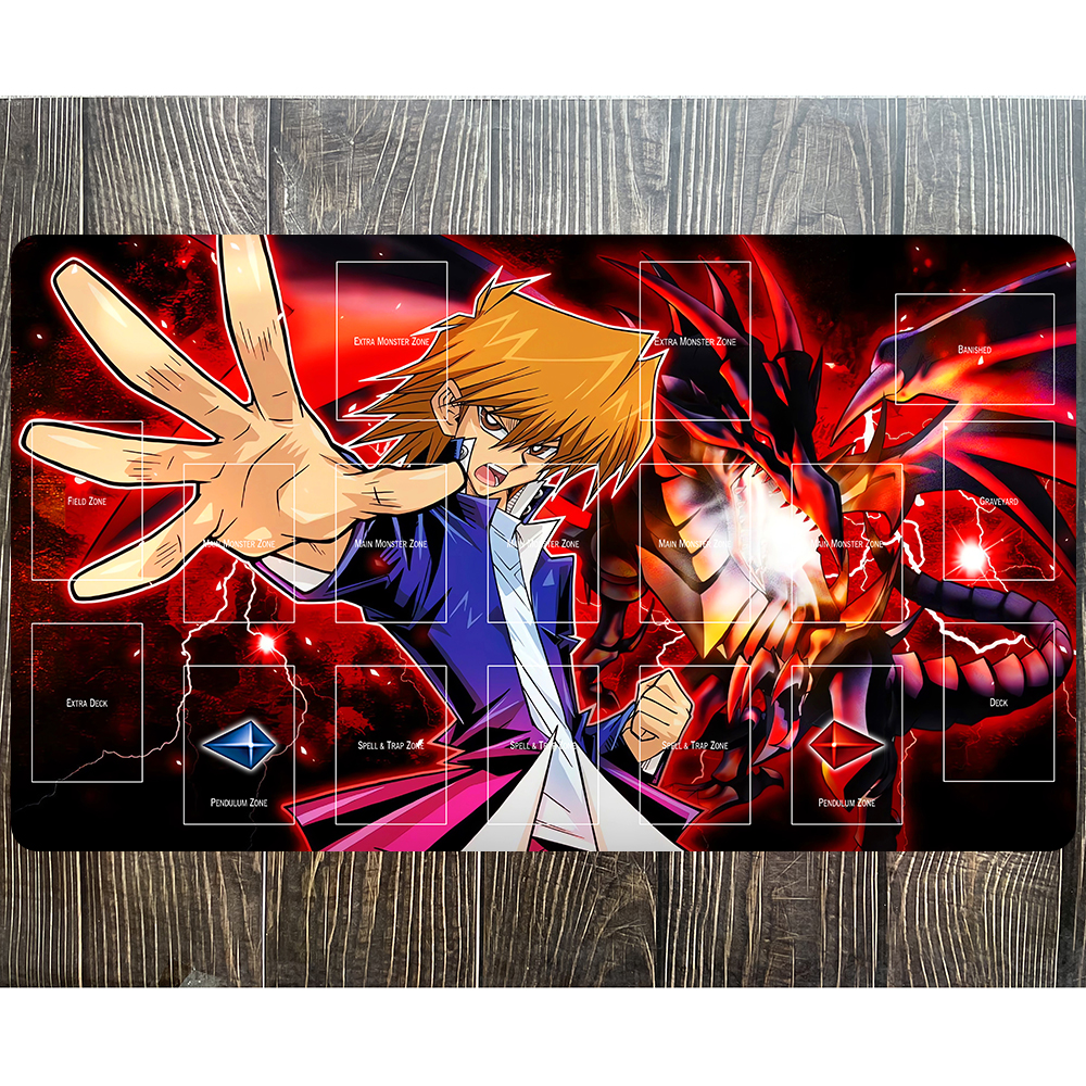 Yu-Gi-Oh Red-eyes Black Flare  - огляд і ціна Door Mat Blank
